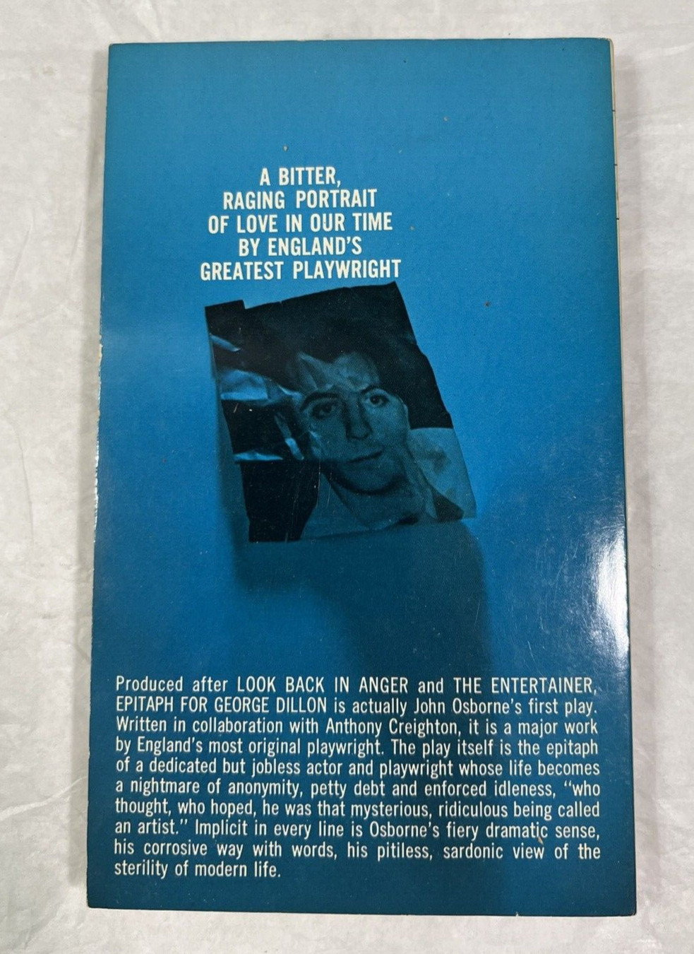 Epitaph for George Dillon - Osborne, Creighton - 1967 Bantam Paperback - Image 3