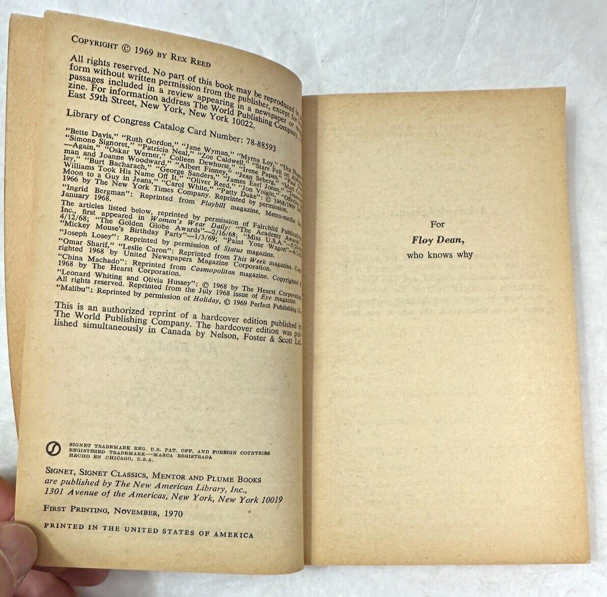 Conversations in the Raw: Rex Reed - Image 1