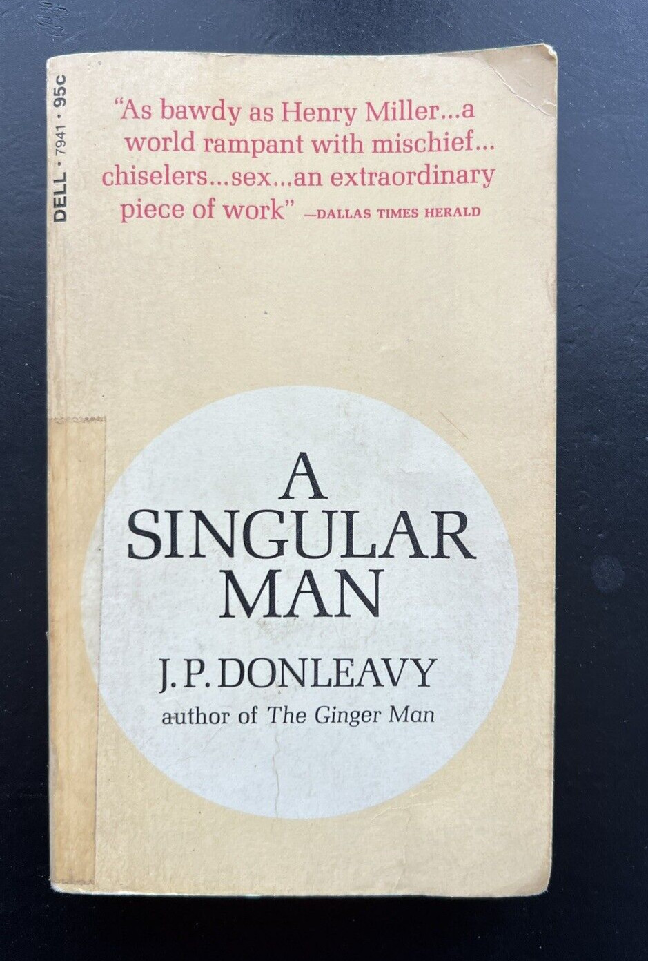 J P DONLEAVY A Singular Man 1968