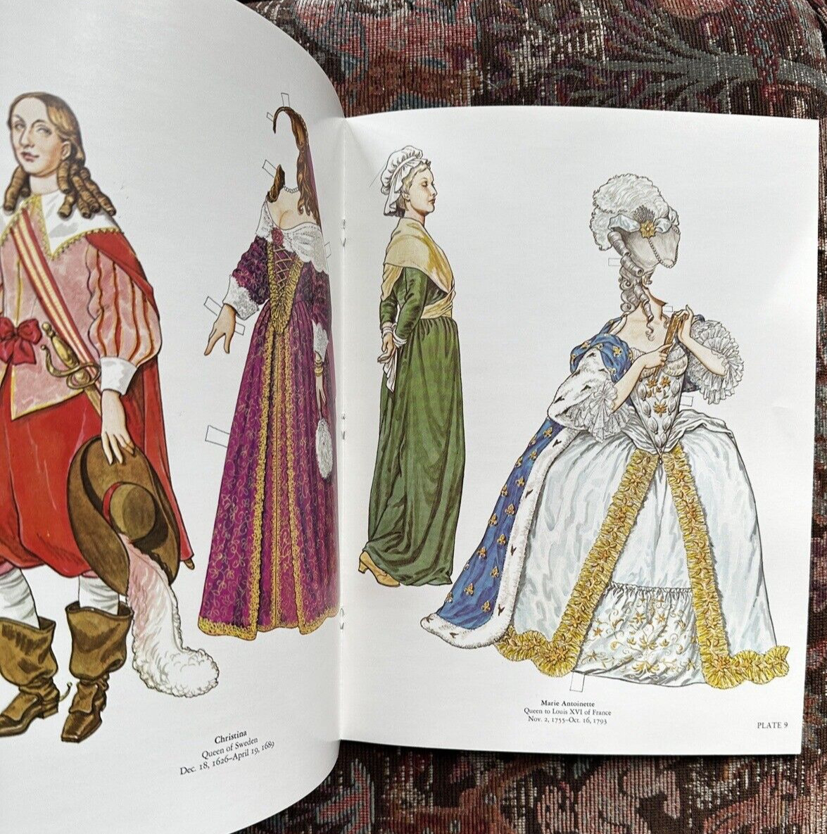 Great Empresses and Queens Paper Dolls In Full Color By Tom Tierney 1982 New VTG - Image 1