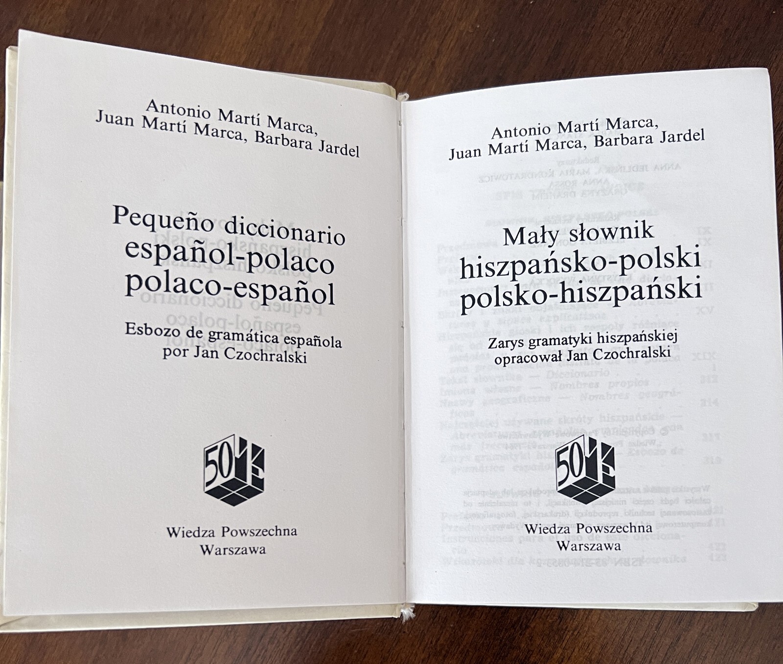 Spanish-Polish / Polish-Spanish Dictionary - Pristine, 1997 - Image 1