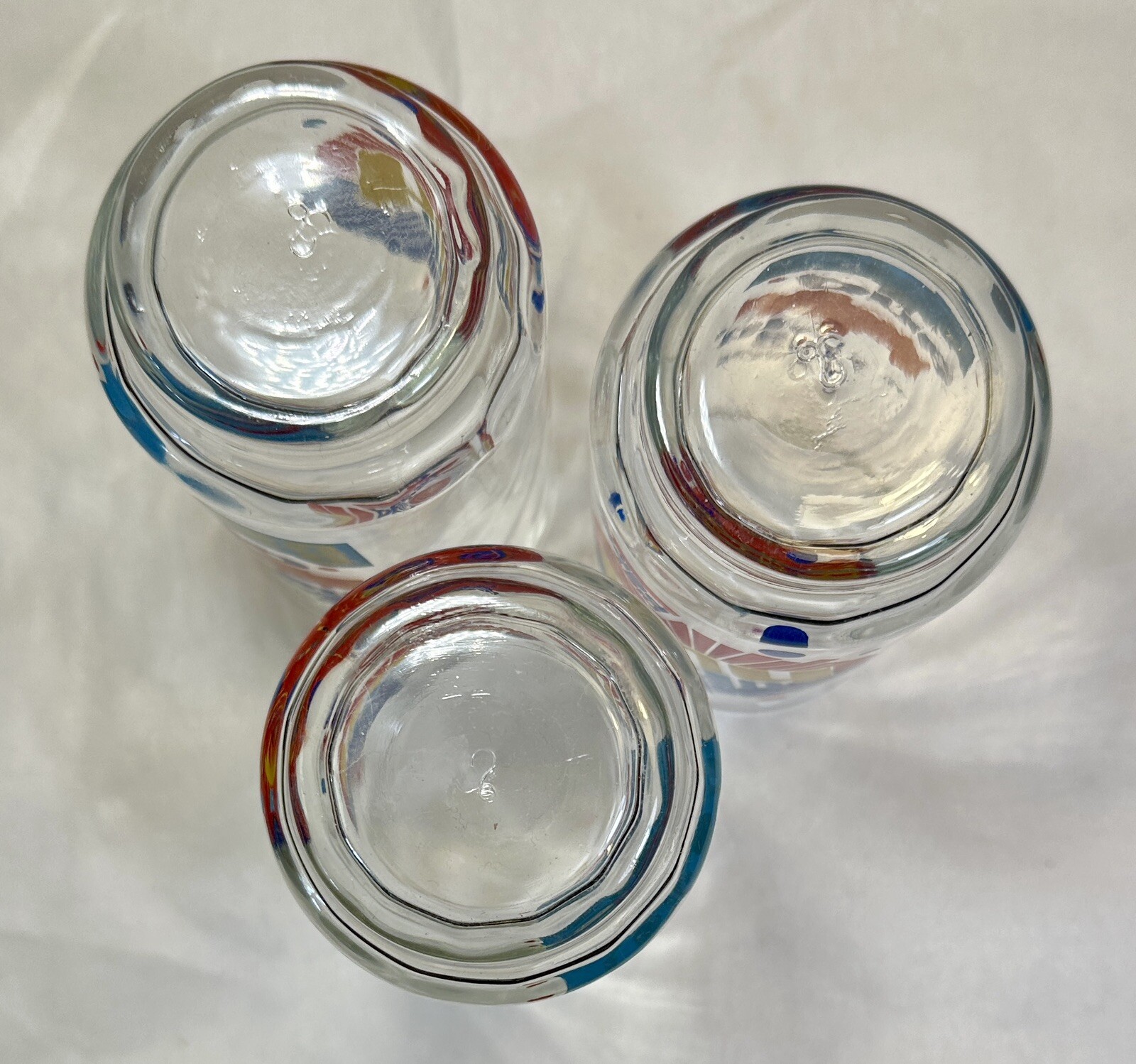 Set of 3 Diet Pepsi Glasses Uh Huh You Got The Right One Baby VTG Ray Charles - Image 3