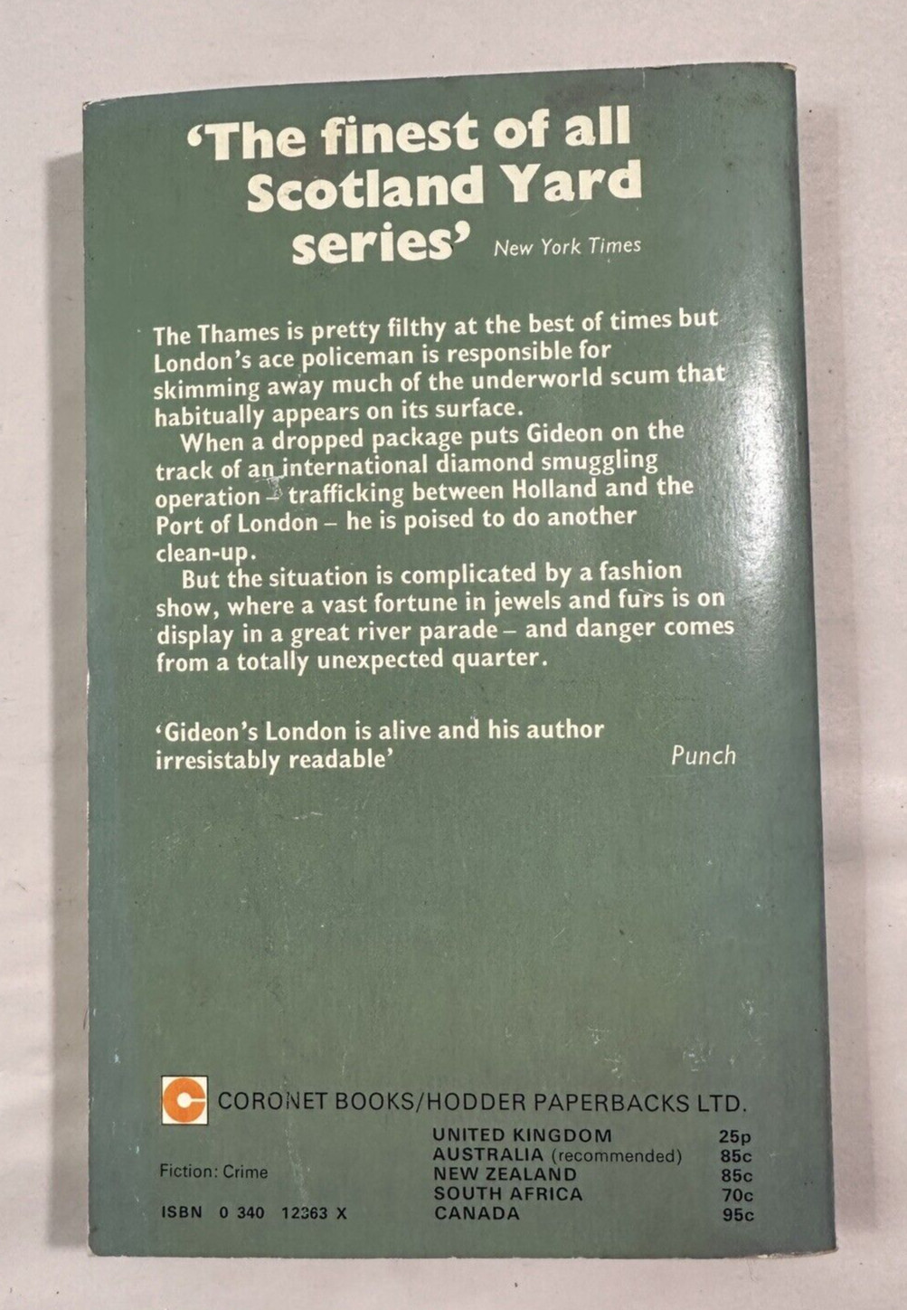 Gideon's River by J J Marric (John Creasey) - Coronet 1968 / 1973 - Paperback - Image 3