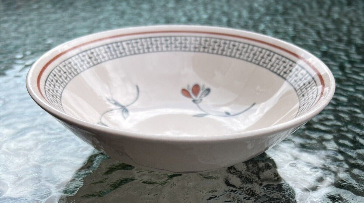 Johnson Brothers Zephyr Old Granite Ironstone Coupe Cereal Bowl 6-3/8" - EUC - Image 1