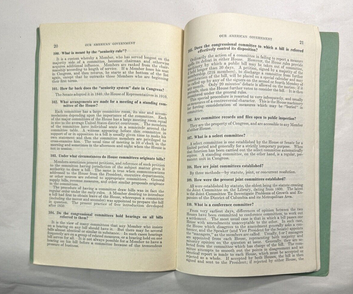 Our American Government: What is it? How Does it Function?  -- US Senate, 1963 - Image 2