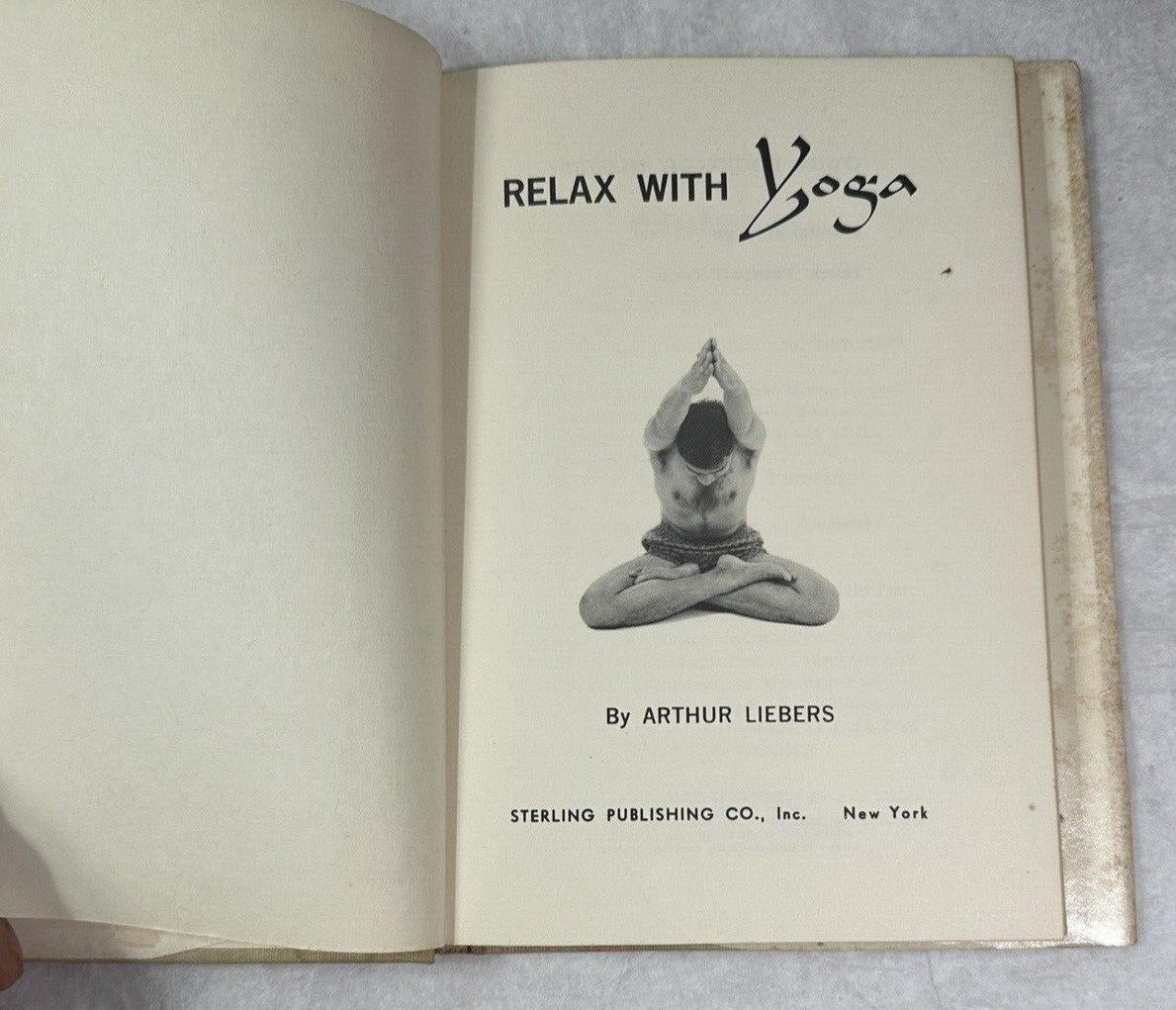 Relax With Yoga ~ Arthur Liebers ~ 1960 HCDJ - Image 2