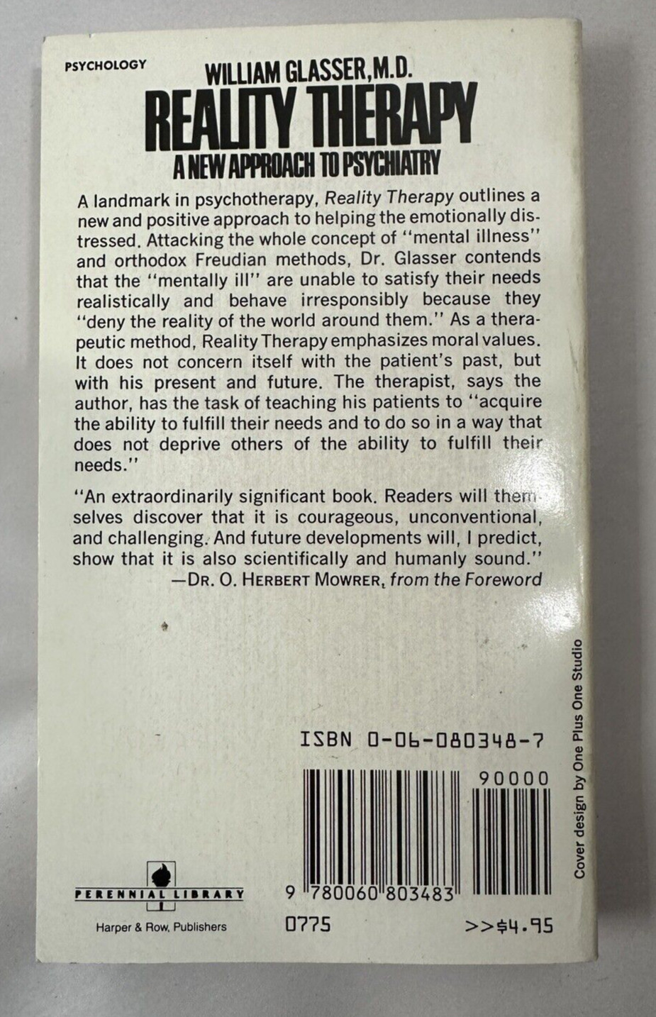 Reality Therapy - William Glasser, MD - 1975 - Image 2