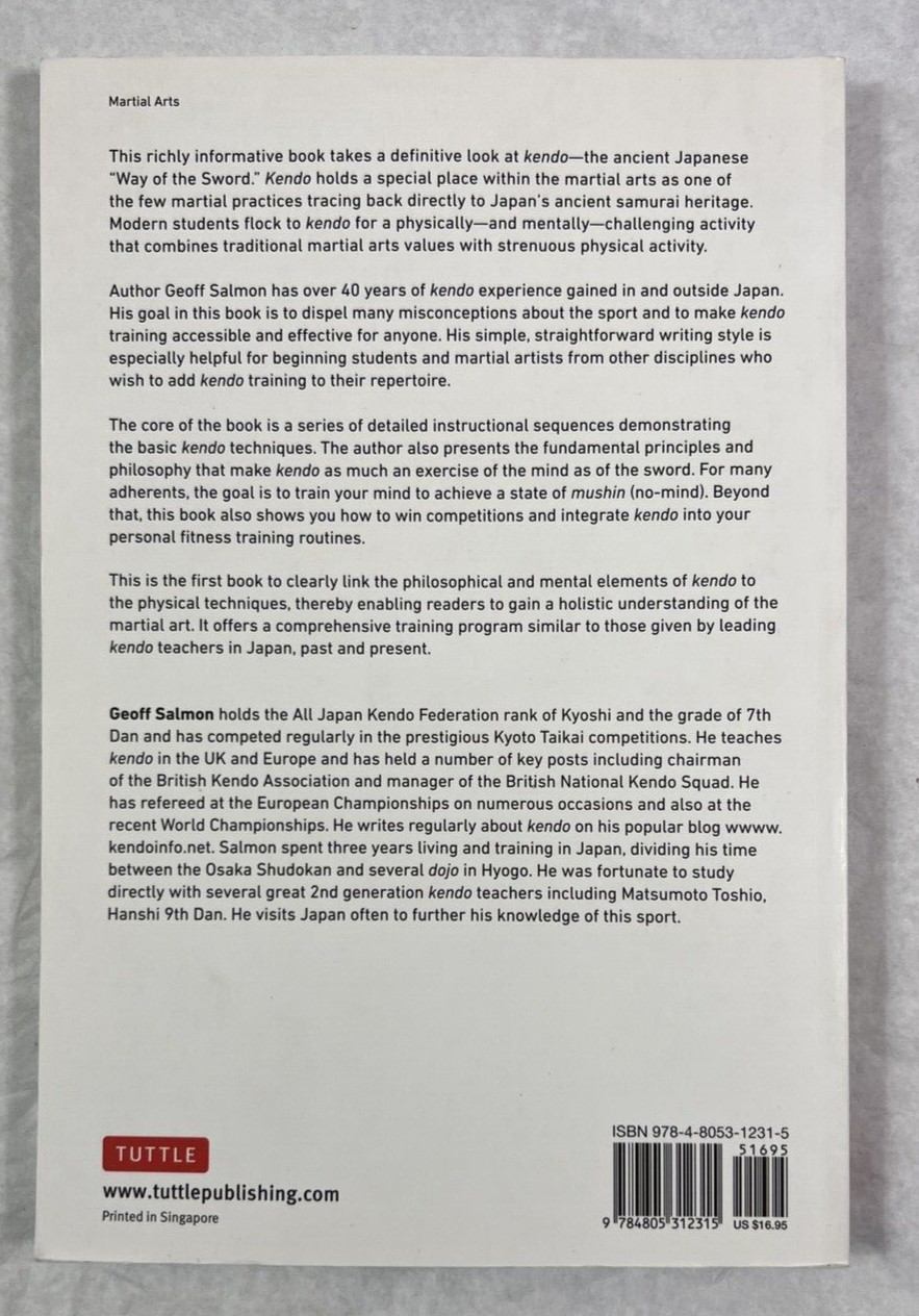 Kendo: A Comprehensive Guide to Japanese Swordsmanship by Geoff Salmon (English) - Image 1