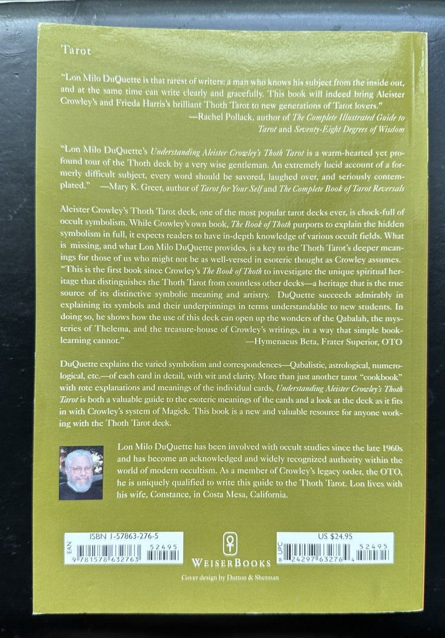 Understanding Aleister Crowley's Thoth Tarot - Lon Milo DuQuette  - Image 1