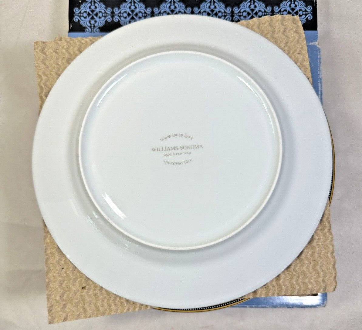 Williams Sonoma Foulard Salad / Dessert Plates - Set Of 4 - 8-1/4" - New in Box - Image 7