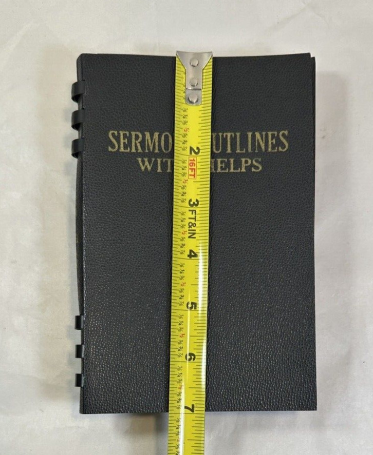 SERMON OUTLINES WITH HELPS - John C Jernigan - Three Volume Set - 1955 - Image 6