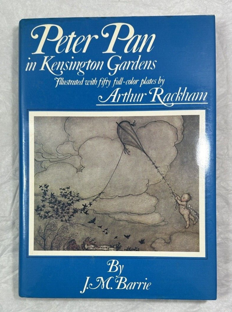 Peter Pan in Kensington Garden JM Barrie ARTHUR RACKHAM Facsimile Of Original