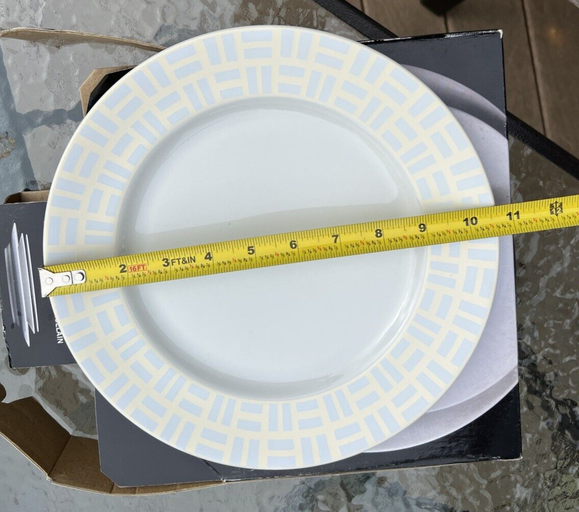 One Bodum Porcelain Place Setting - Dinner Plate, Bowl and Salad Plate - NIB - Image 4