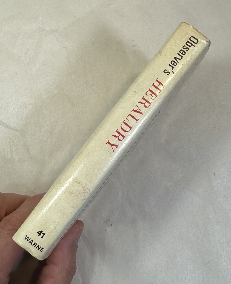 The Observer's Book of Heraldry, 1972 Reprint - HC DJ - Image 3