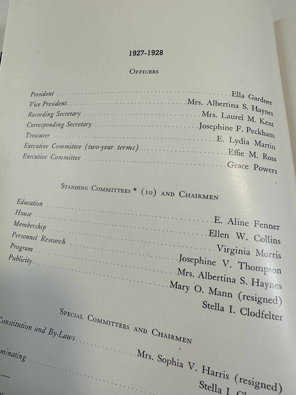 History:  Business and Professional Women's Club of the District of Columbia - Image 7