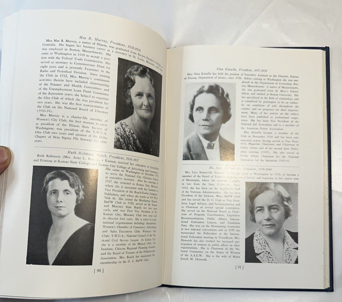 History:  Business and Professional Women's Club of the District of Columbia - Image 9