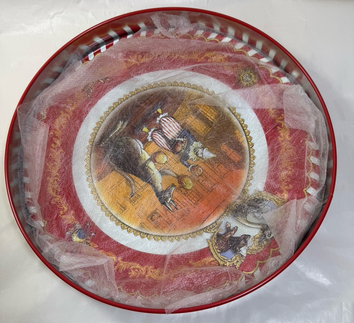 Restoration Hardware Circus Party Tin Plates, 4-Pack, 10” - UNUSED - Image 4