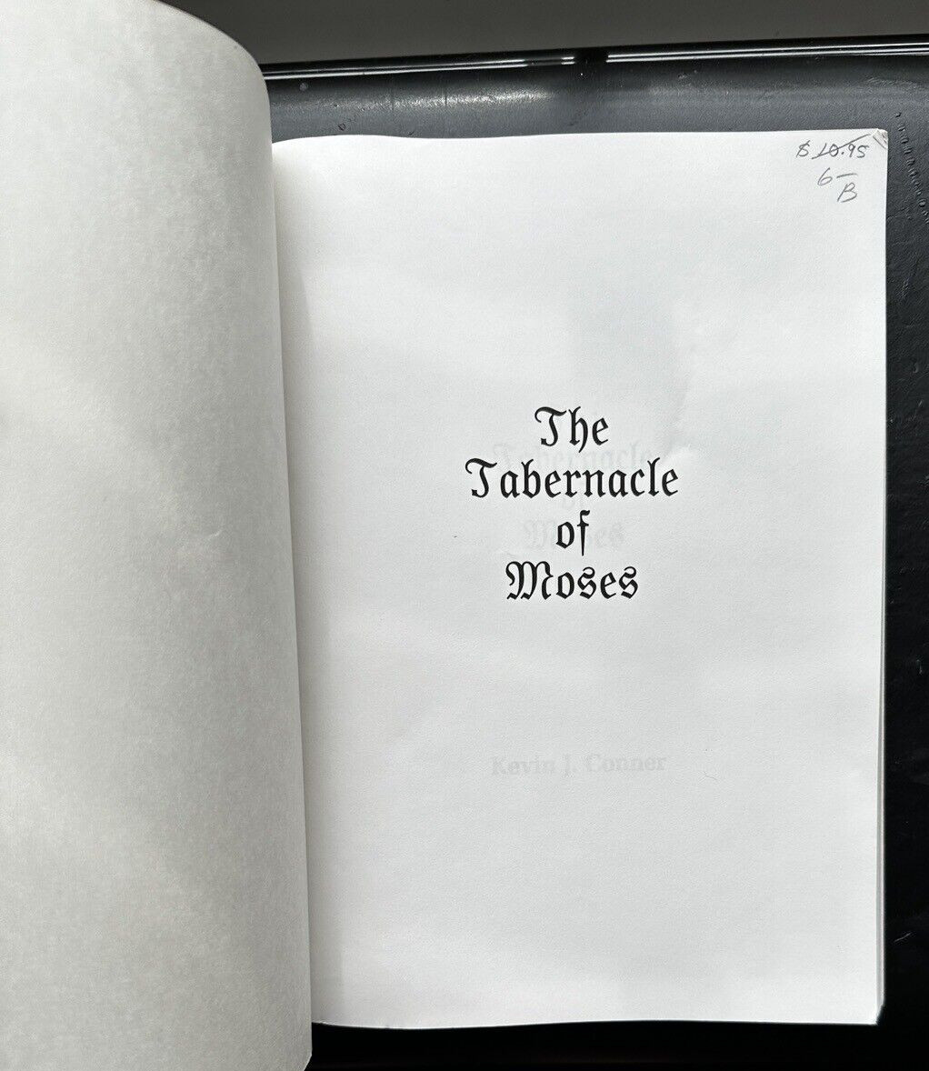 The Tabernacle of Moses - Kevin J. Conner - First Ed. 1975 - Image 1