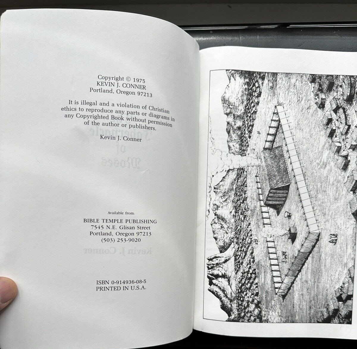 The Tabernacle of Moses - Kevin J. Conner - First Ed. 1975 - Image 2