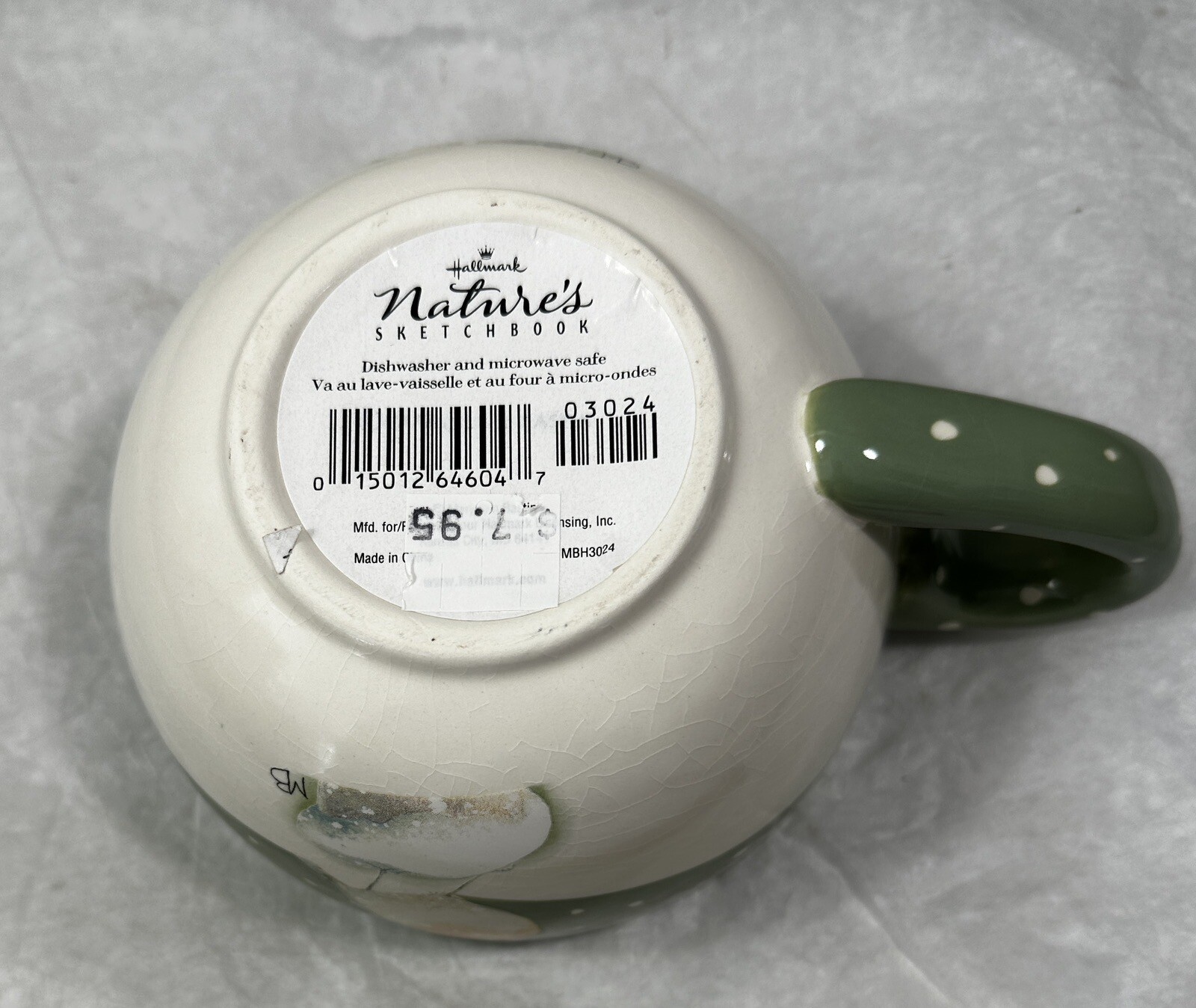 Two Marjolein Bastin Nature's Sketchbook Winter Snowbird Mugs/Cups - New W/Tags - Image 8