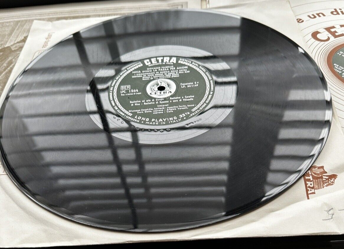 Paisiello: Nina O La Pazza Per Amore - Cetra LPC 1264 - Image 5
