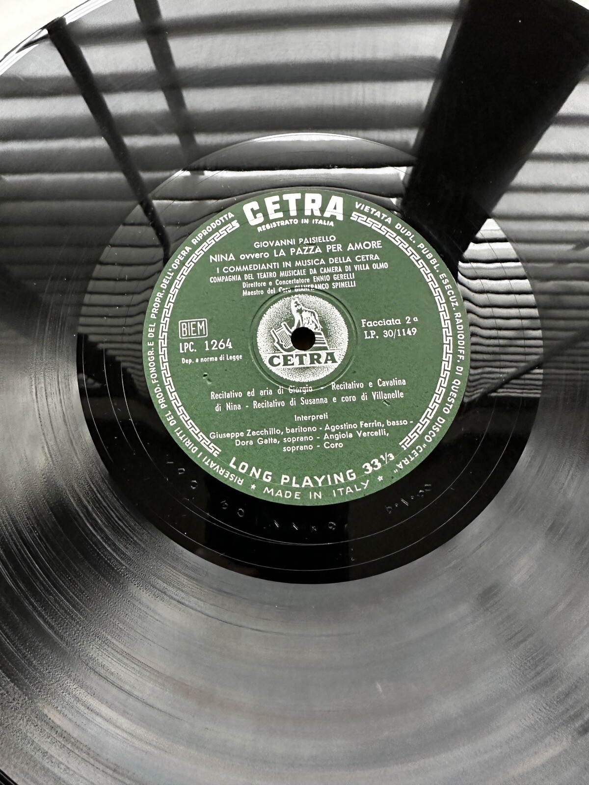 Paisiello: Nina O La Pazza Per Amore - Cetra LPC 1264 - Image 6