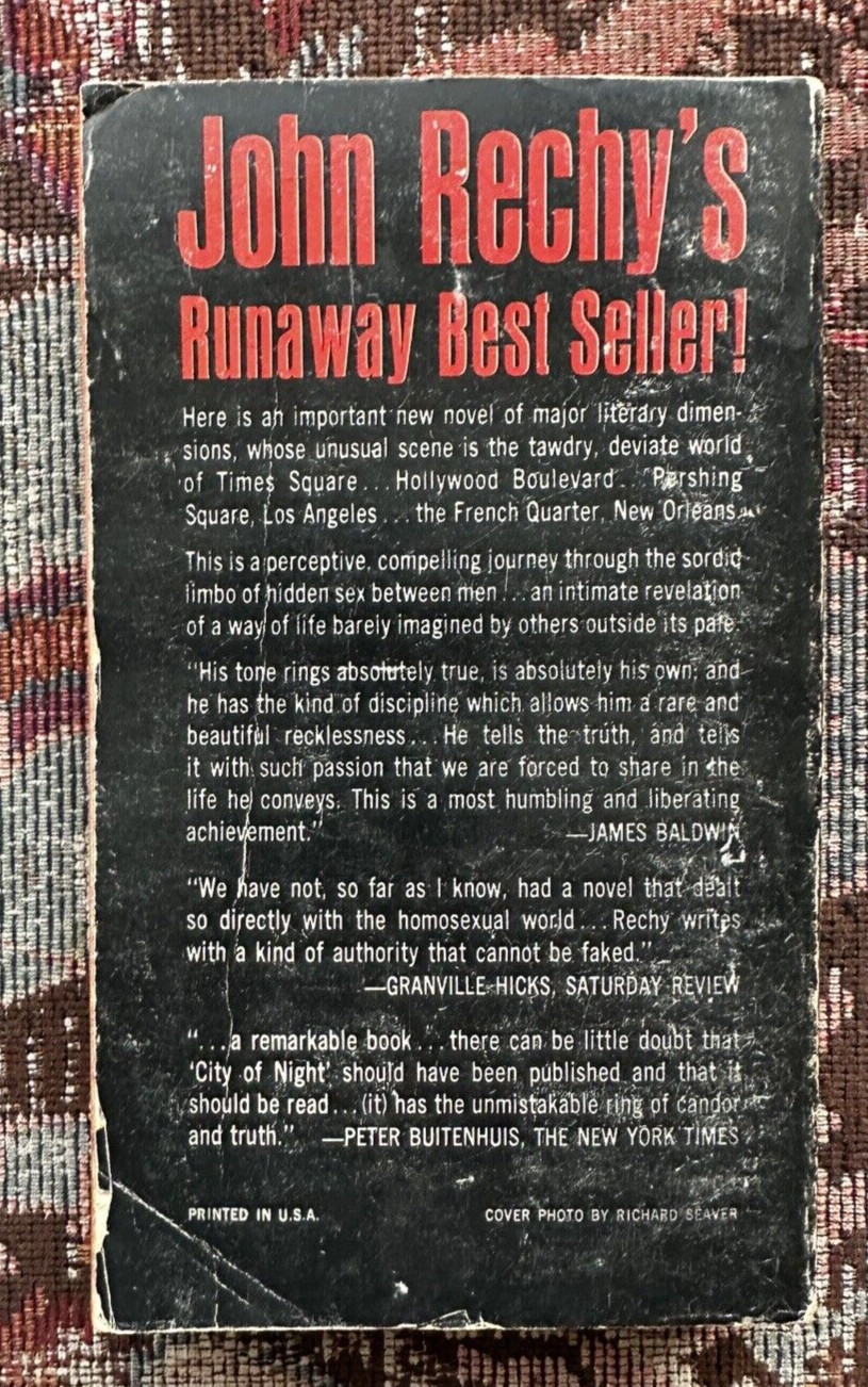 City of Night - First Paperback Edition, 2nd Printing - 1964 - John Rechy - Image 8