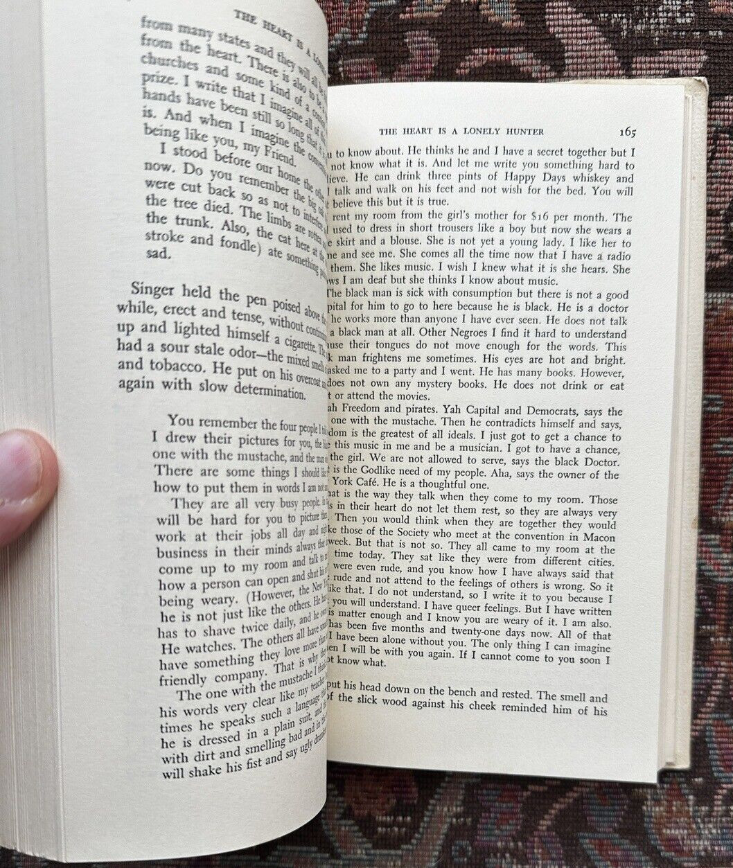 Carson McCullers - The Heart is a Lonely Hunter - 8th Printing 1960 - HCDJ - Image 4