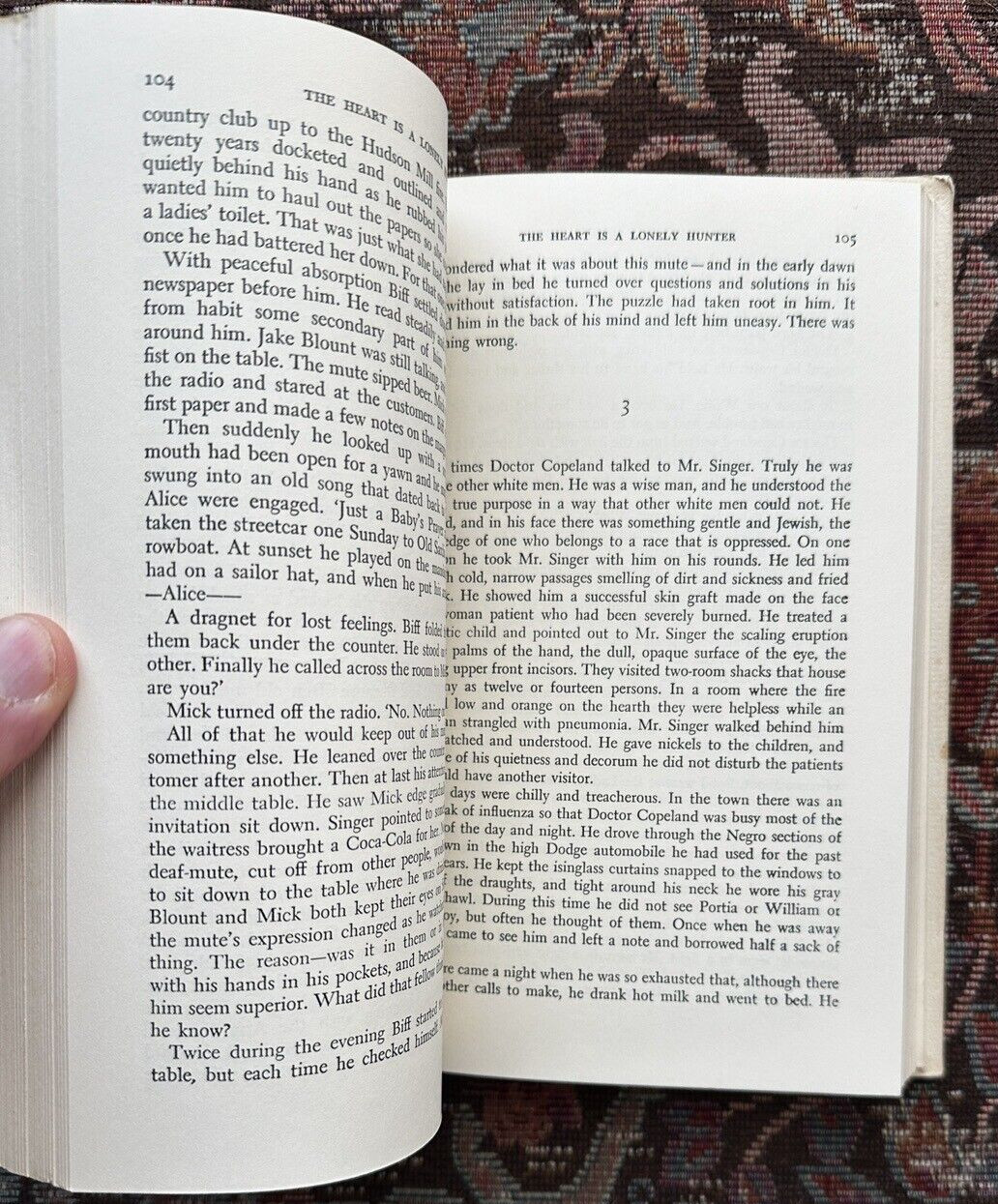 Carson McCullers - The Heart is a Lonely Hunter - 8th Printing 1960 - HCDJ - Image 5