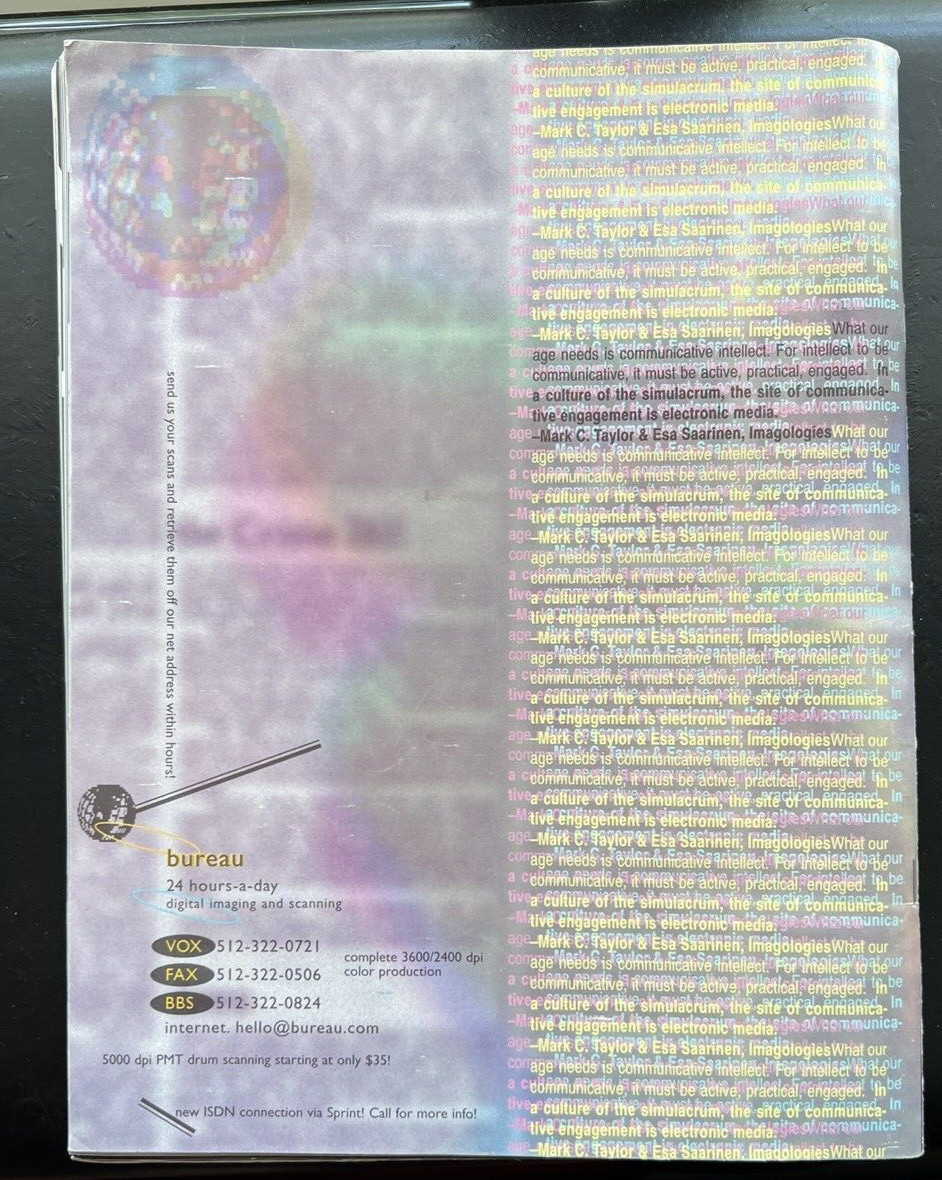 IO Magazine No. 2 - KATHY ACKER Interview - 1997 - Image 3