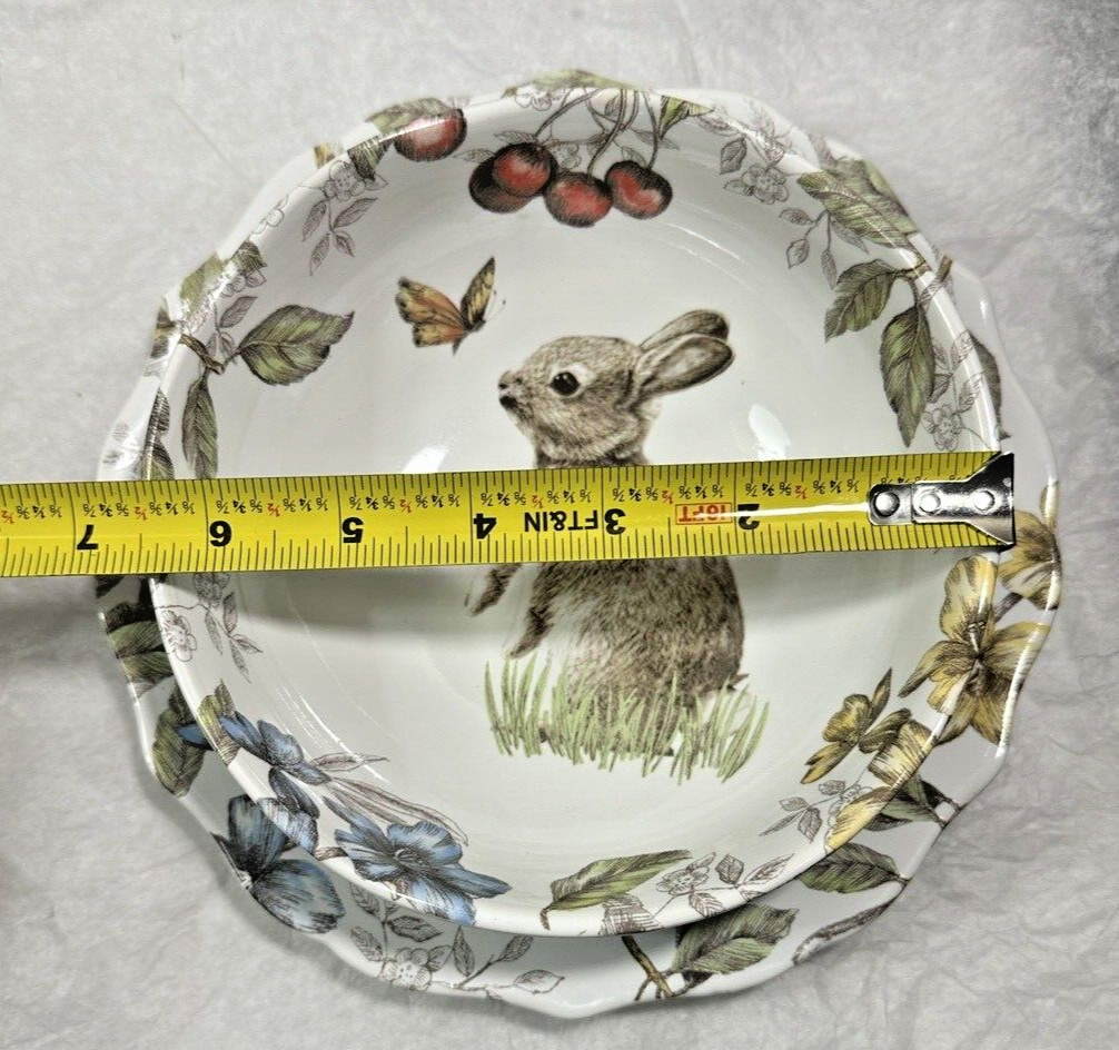 Pier 1 Sofie The Bunny Porcelain Place Setting:  Plate - Bowl - Mug - Goblet - Image 14