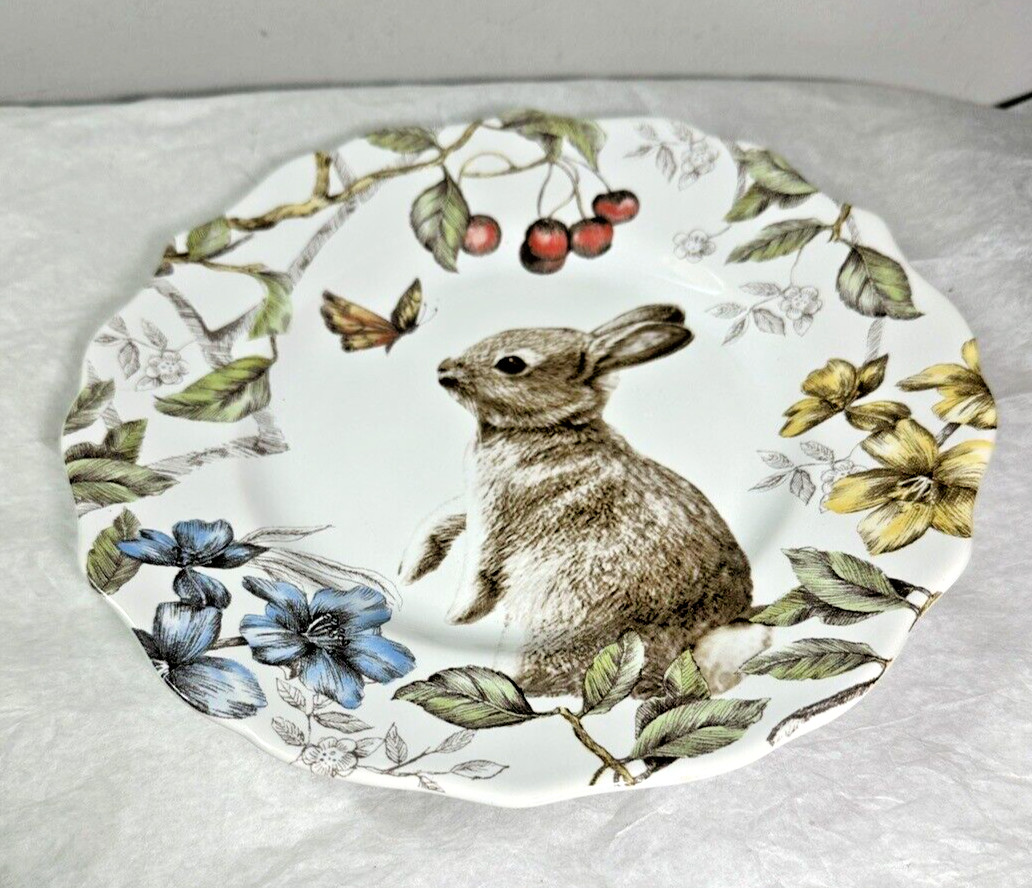 Pier 1 Sofie The Bunny Porcelain Place Setting:  Plate - Bowl - Mug - Goblet - Image 3
