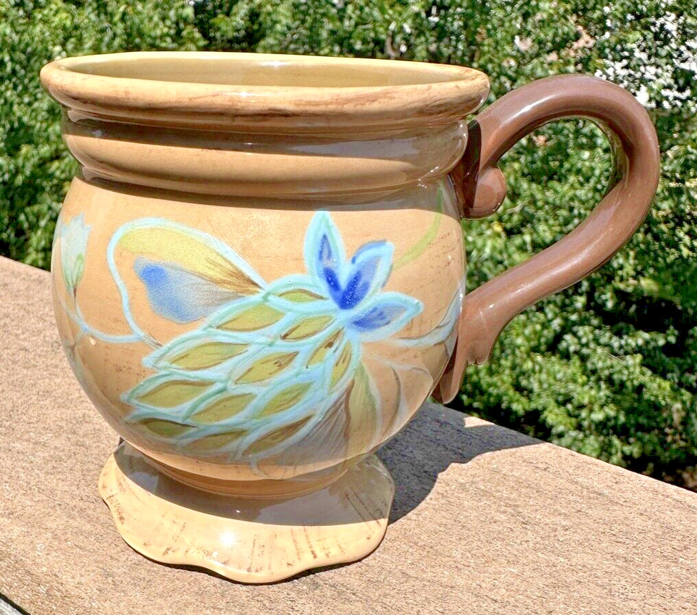 Set of Four (4) Tracy Porter Botanica #4701170 Coffee / Tea Mug Floral - NWT