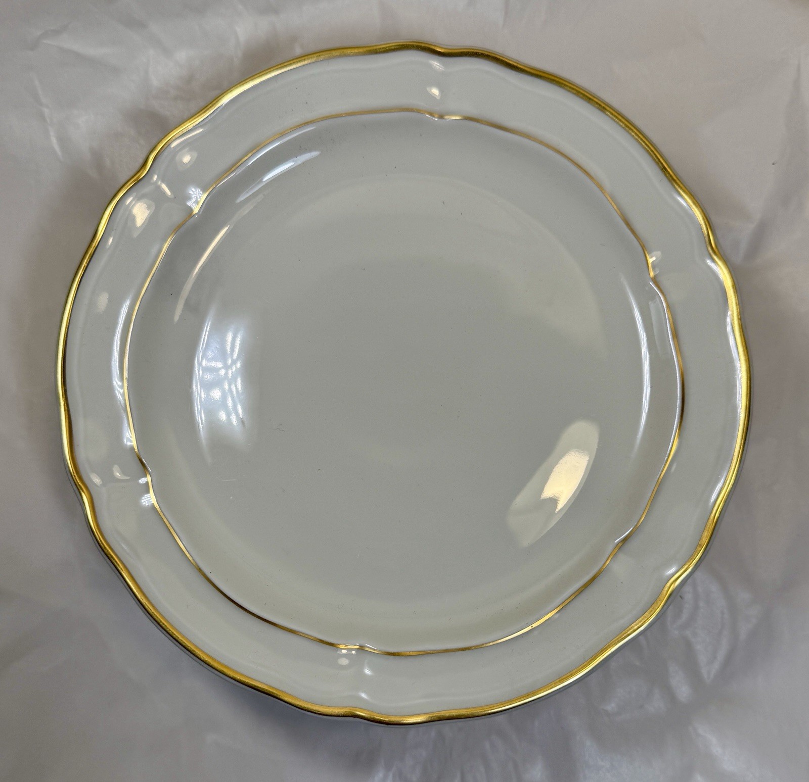 Set of 10 Limoges L.Bernardaud Louis IV Dessert / Pie Plates - 7-5/8" - Image 3