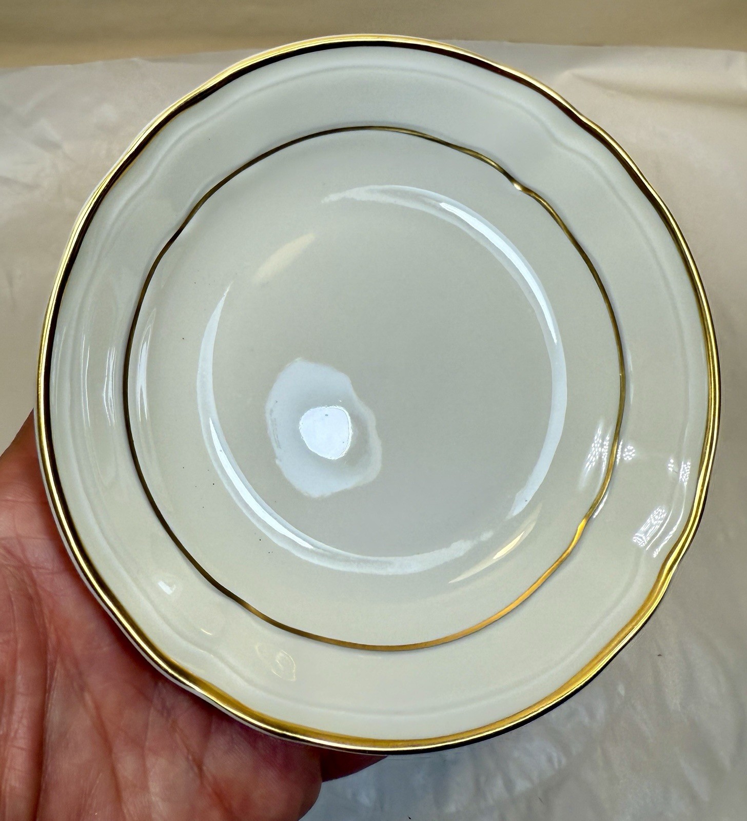 Set of 10 Limoges L.Bernardaud Louis IV Fruit / Dessert (Sauce) Bowls - 5-3/8" - Image 1