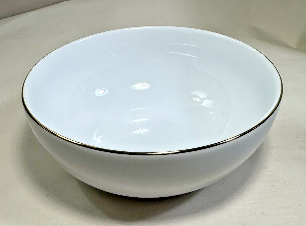 Six Charter Club Grand Buffet Gold Cereal Bowls - New With Tags, Still Wrapped - Image 2