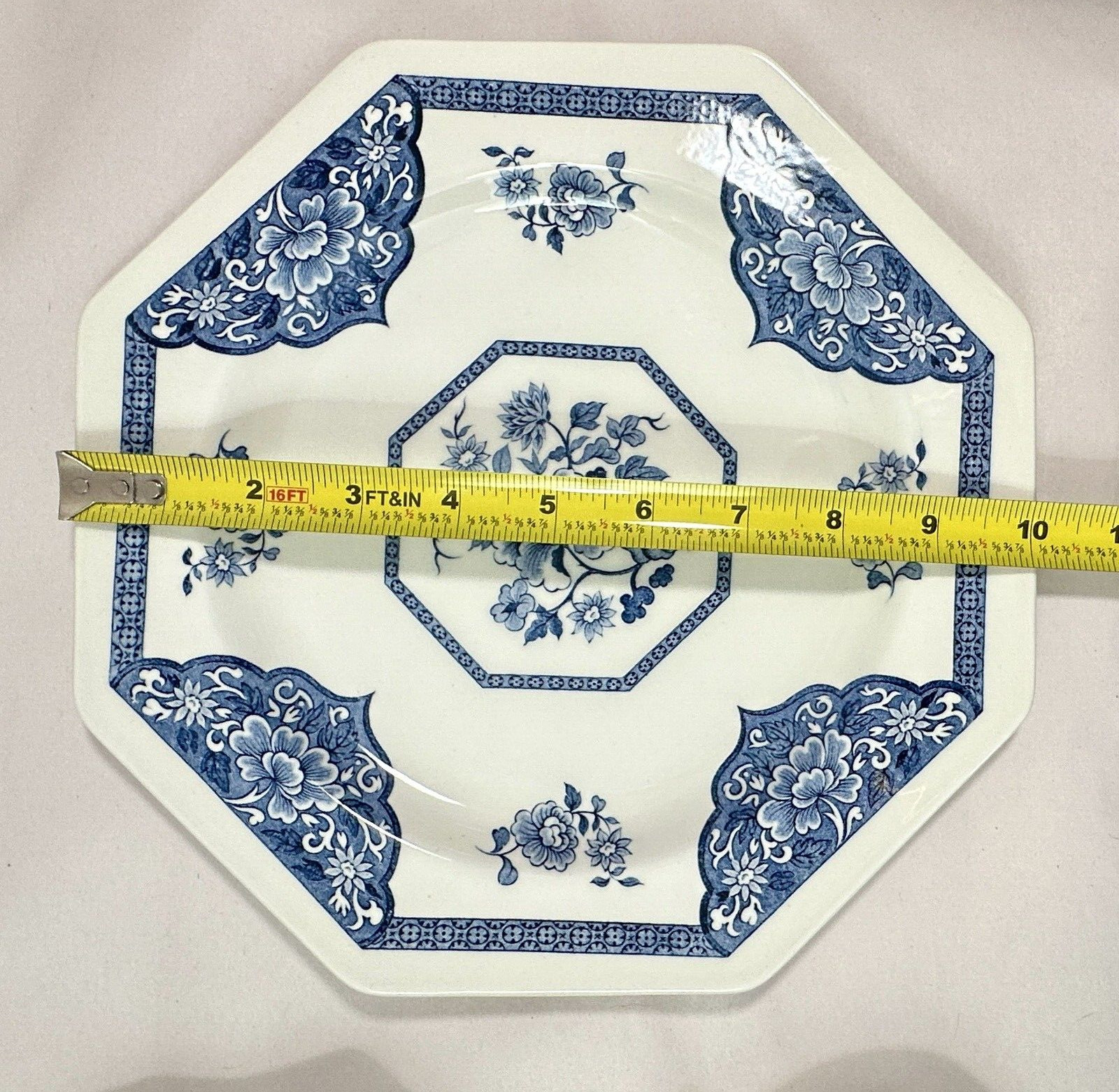 Old Pekin Octagon Blue J & G Meakin Royal Staffordshire - One Place Setting - Image 15