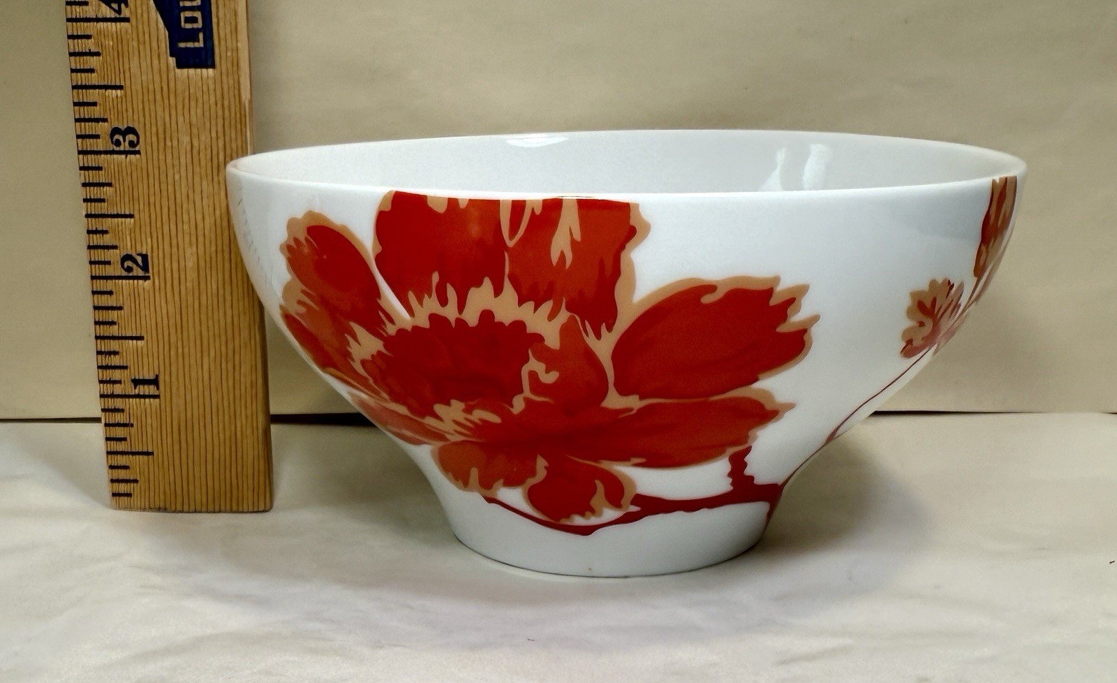 Set of 6 (Six) Home Carmine Blossom Soup / Salad Bowls - 6" - NOS - Image 7