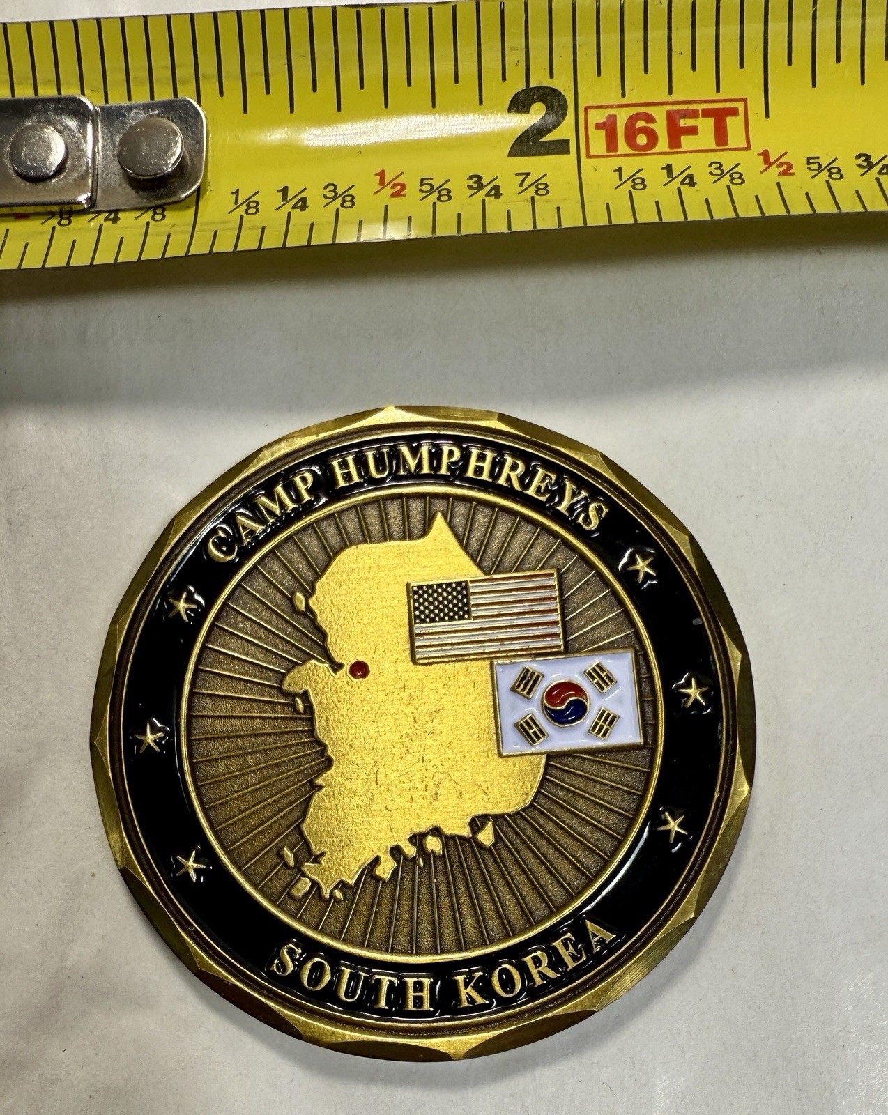 Camp Humphreys 8th Army South Korea Challenge Coin - Image 5