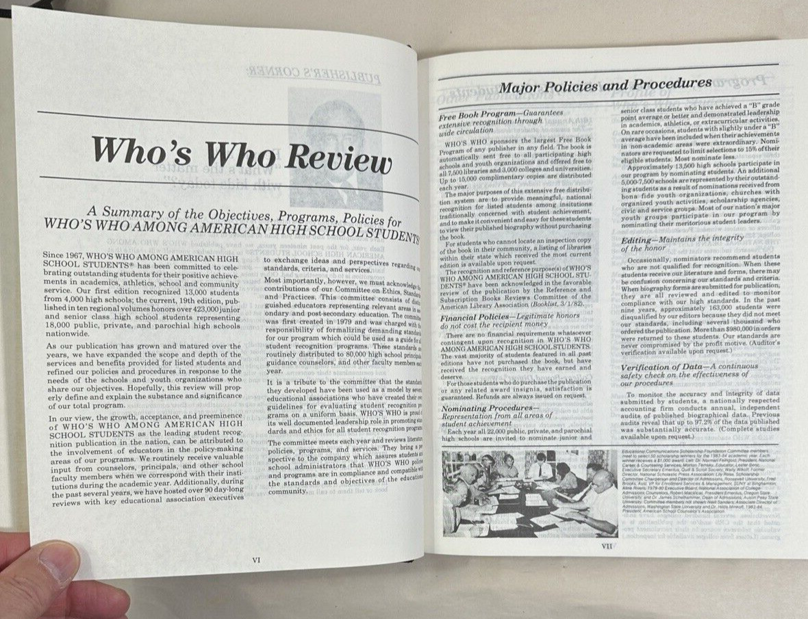 Who’s Who Among American High School Students 1984-1985 - Image 2