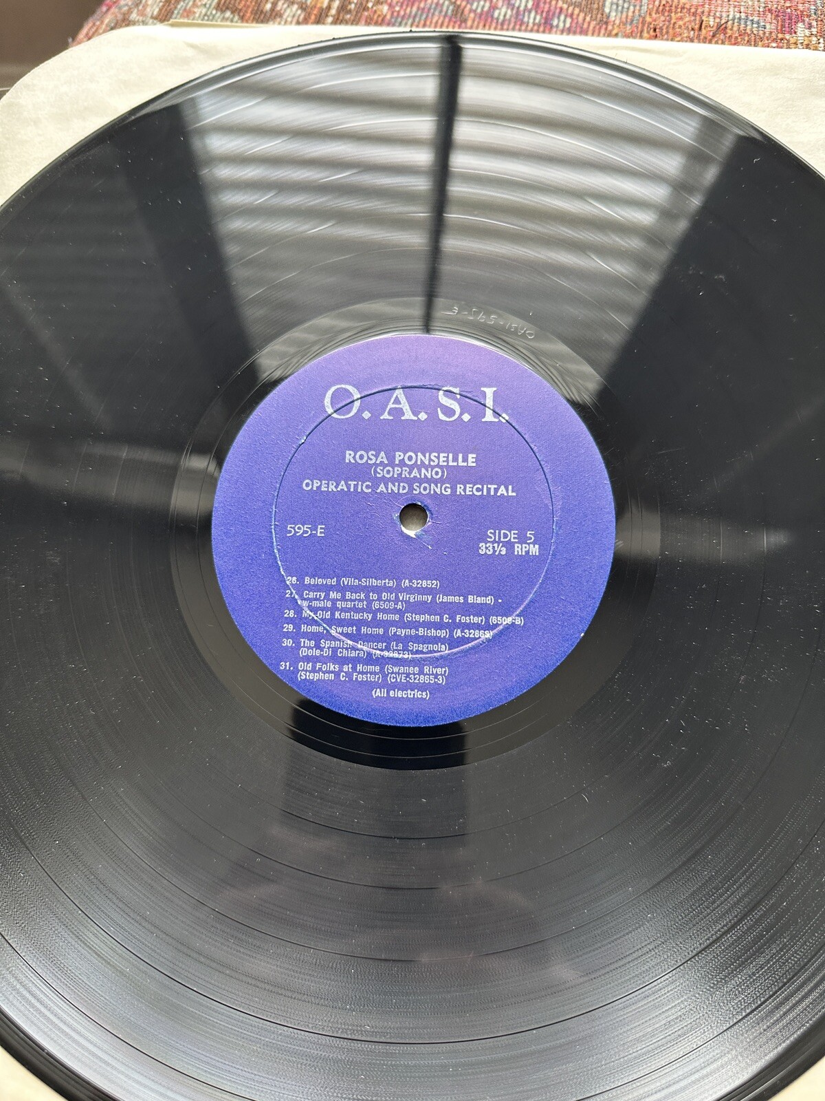 Rosa Ponselle - Incomparable Ponselle - Operatic & Song Recital - OASI - 6 LPS - Image 6