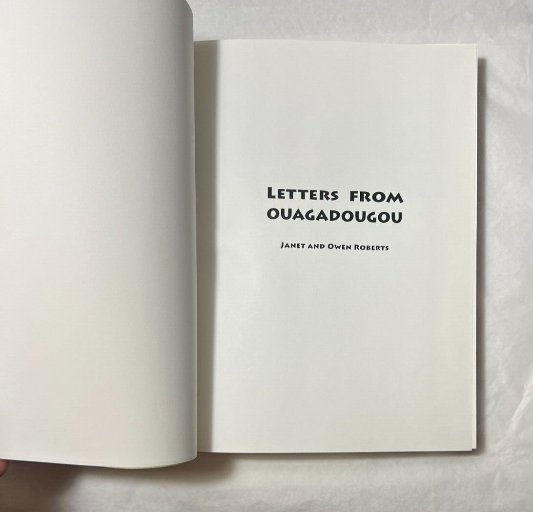 Letters from Ouagadougou - Janet and Owen Roberts - Pristine - Image 2