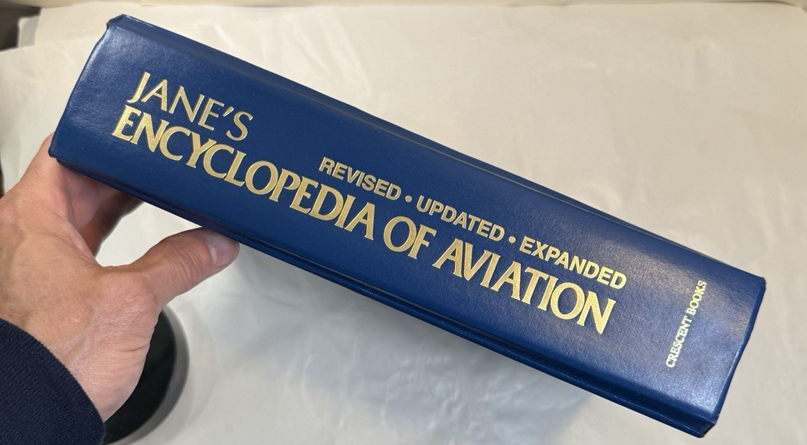 Jane’s Encyclopedia Of Aviation - 1993 HC - Five Volumes In One Plus Supplement