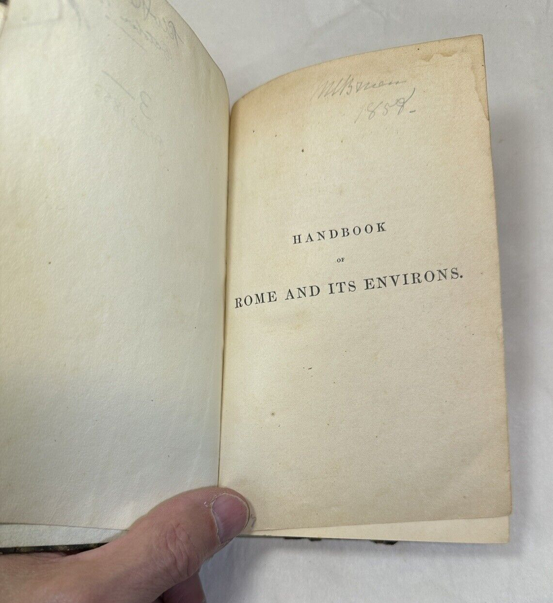 A Handbook of Rome and Its Environs - 1858 - 5th Edition, John Murray, London - Image 4