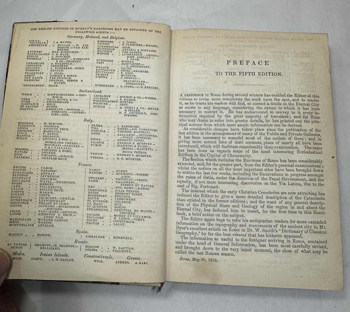A Handbook of Rome and Its Environs - 1858 - 5th Edition, John Murray, London - Image 10