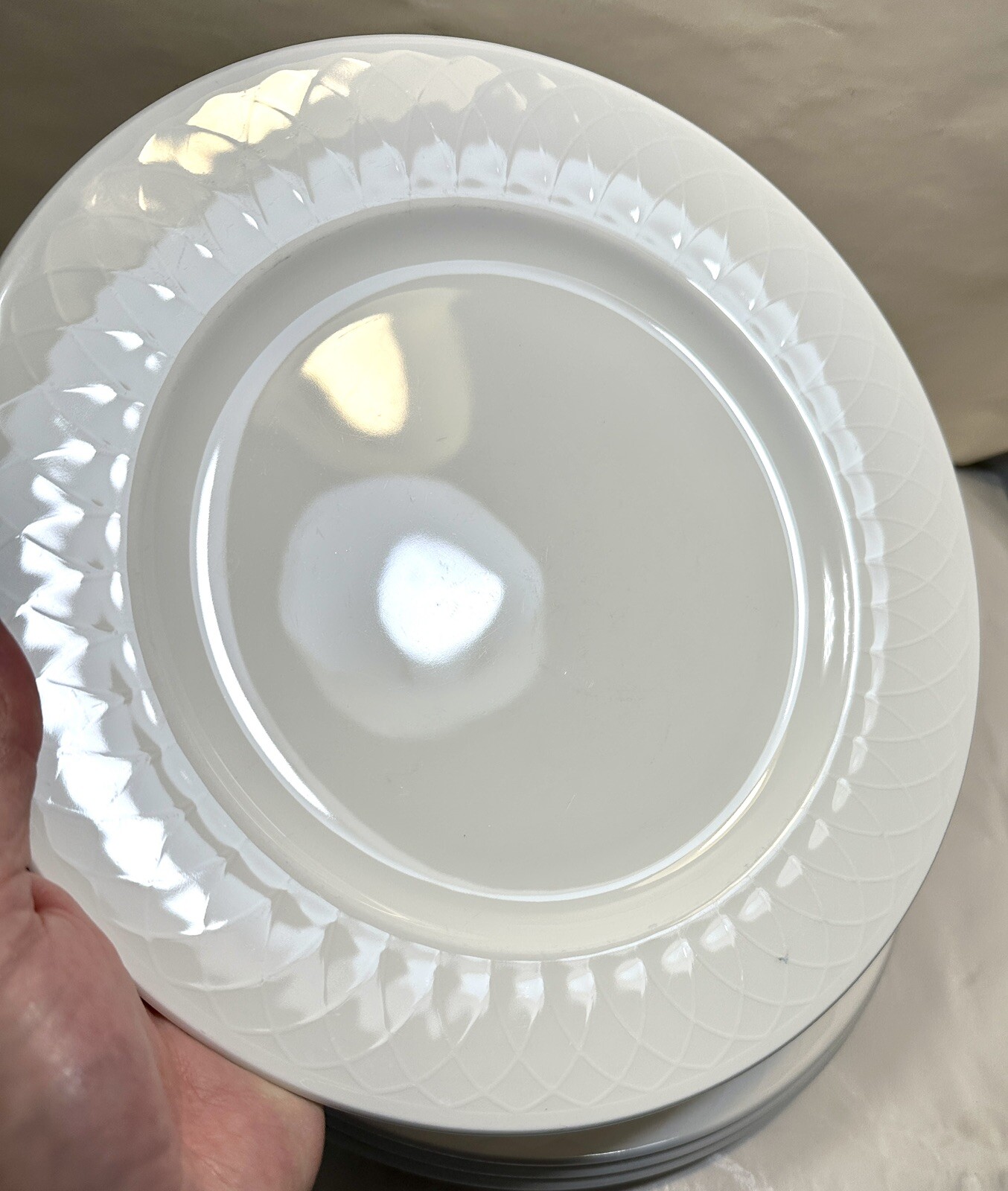 Set of Four (4) Churchill Fine Vitrified ALCHEMY BS4034 Dinner Plates 10.5" - Image 1