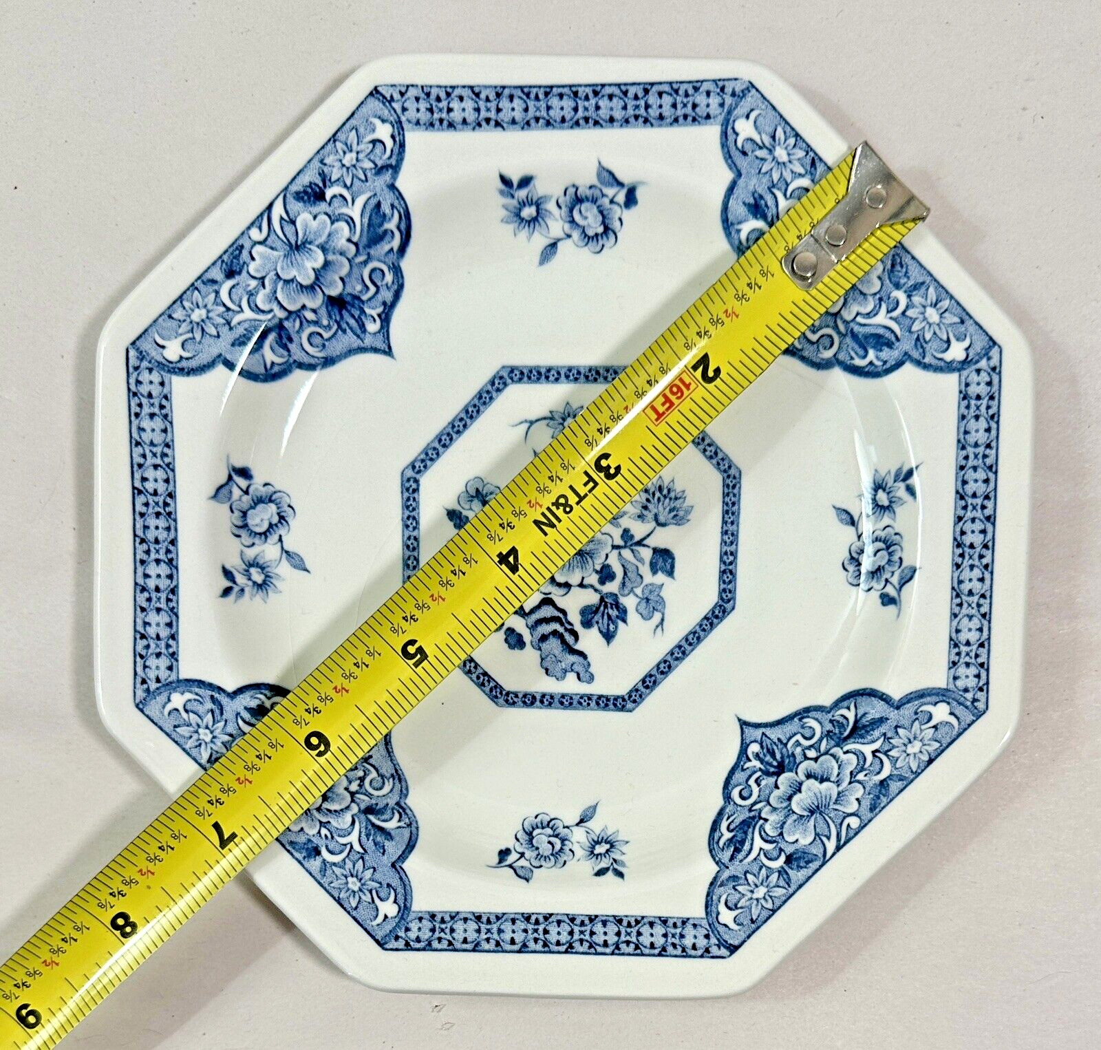 Old Pekin Octagon Blue J & G Meakin Royal Staffordshire - One Place Setting - Image 11