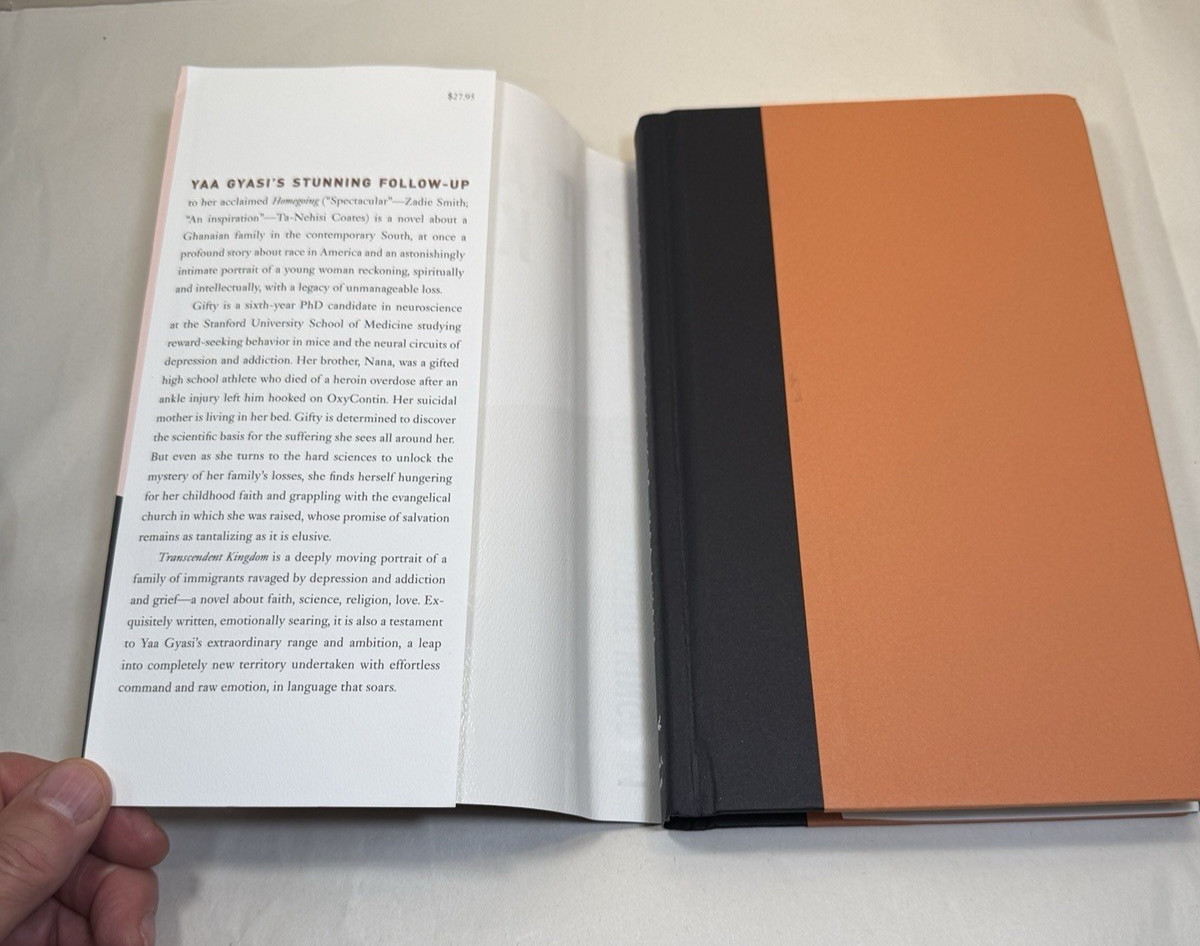 Transcendent Kingdom by Yaa Gyasi, Hardcover, Signed, First Edition - Image 2