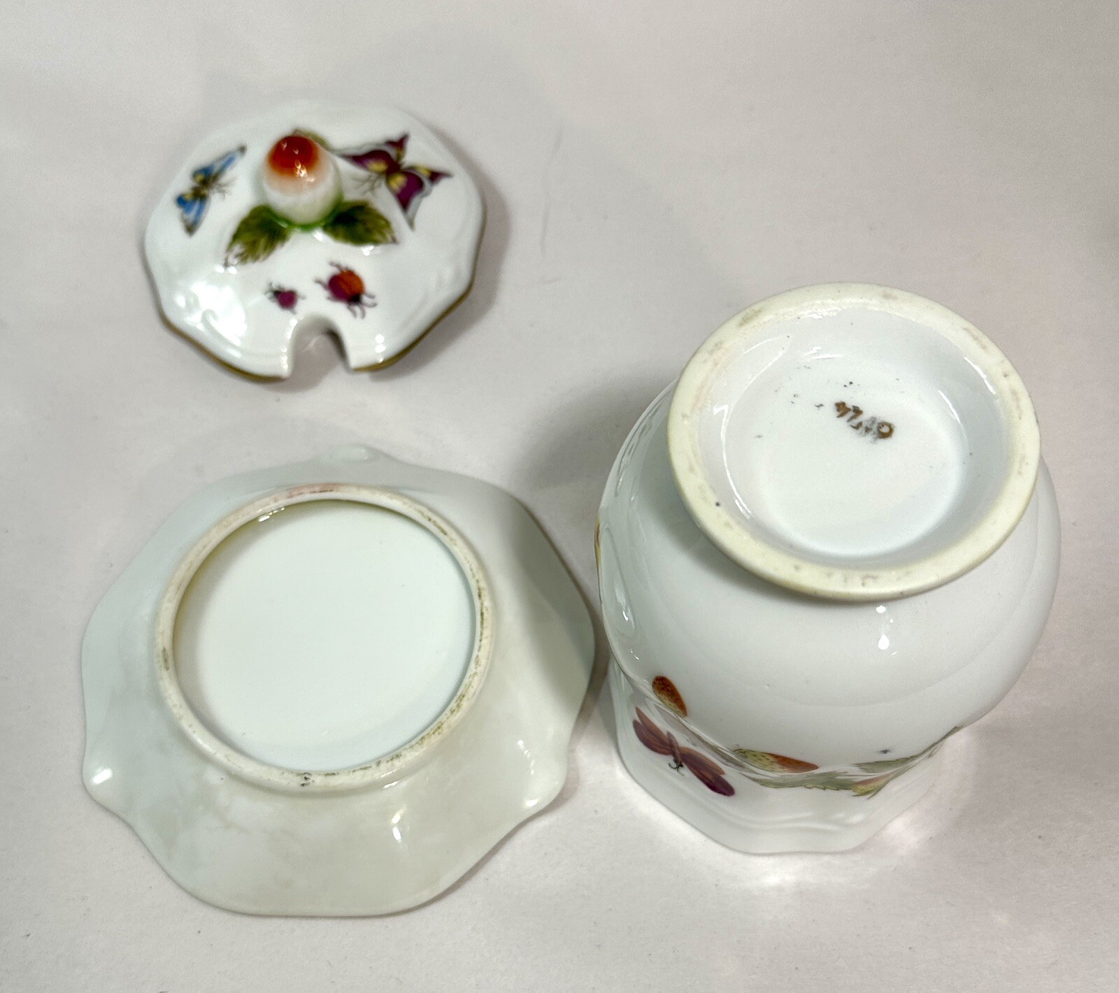 Vintage Ardalt Lenwile Honey Pot and Sugar Bowl - Made in Japan - Image 6