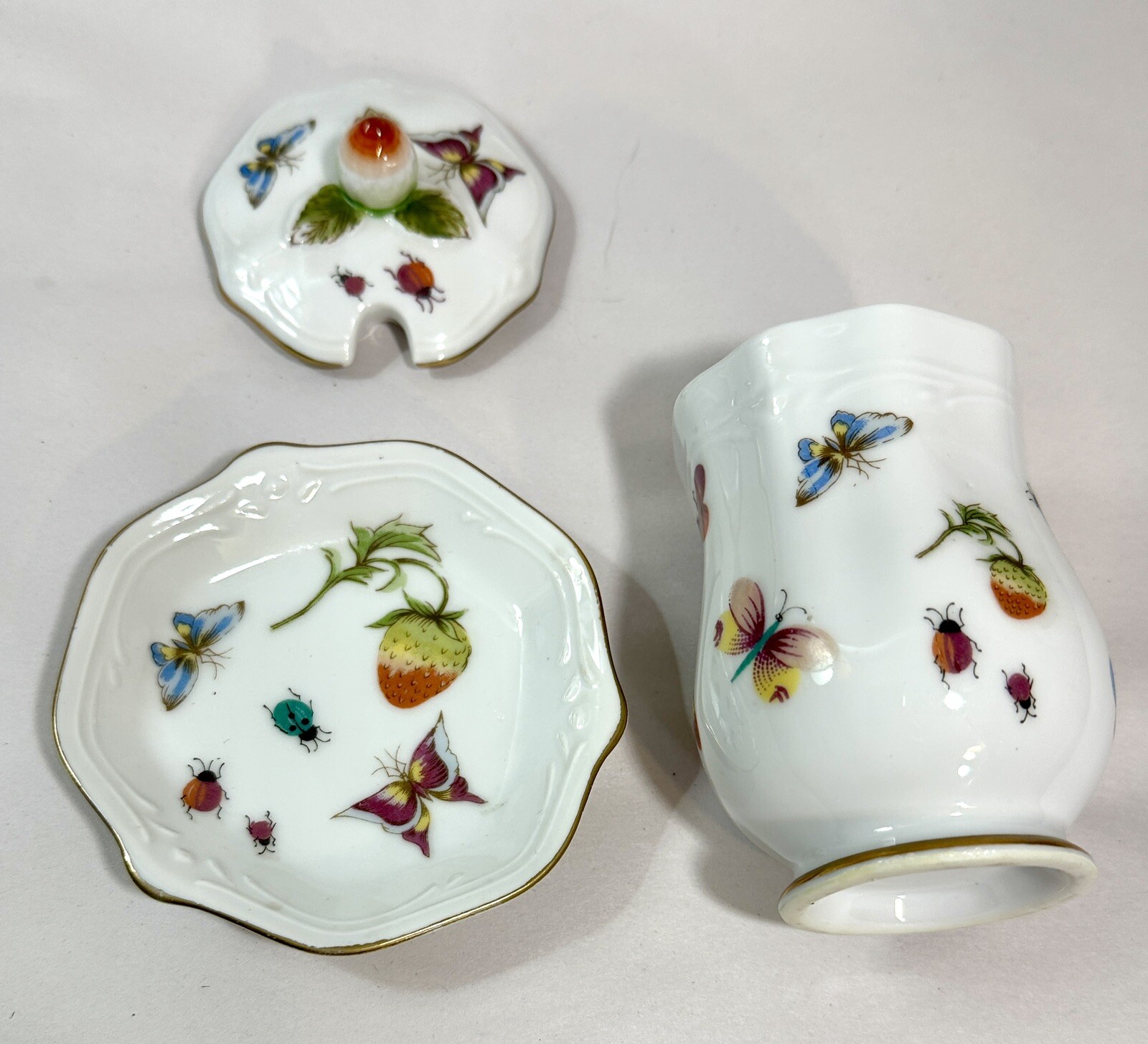 Vintage Ardalt Lenwile Honey Pot and Sugar Bowl - Made in Japan - Image 7